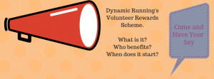 Volunteer reward scheme